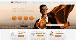 Desktop Screenshot of netposition.fr