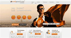 Desktop Screenshot of ca.netposition.fr